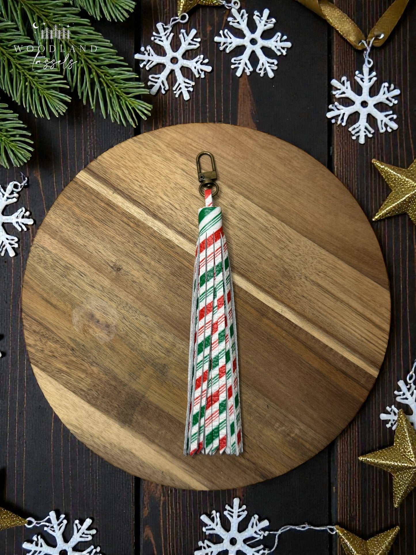 Holiday ‘Duo’ Accent Leather Tassels
