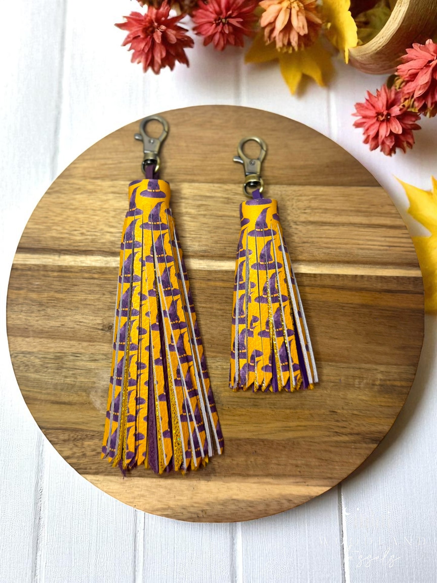Witchy Leather Tassels