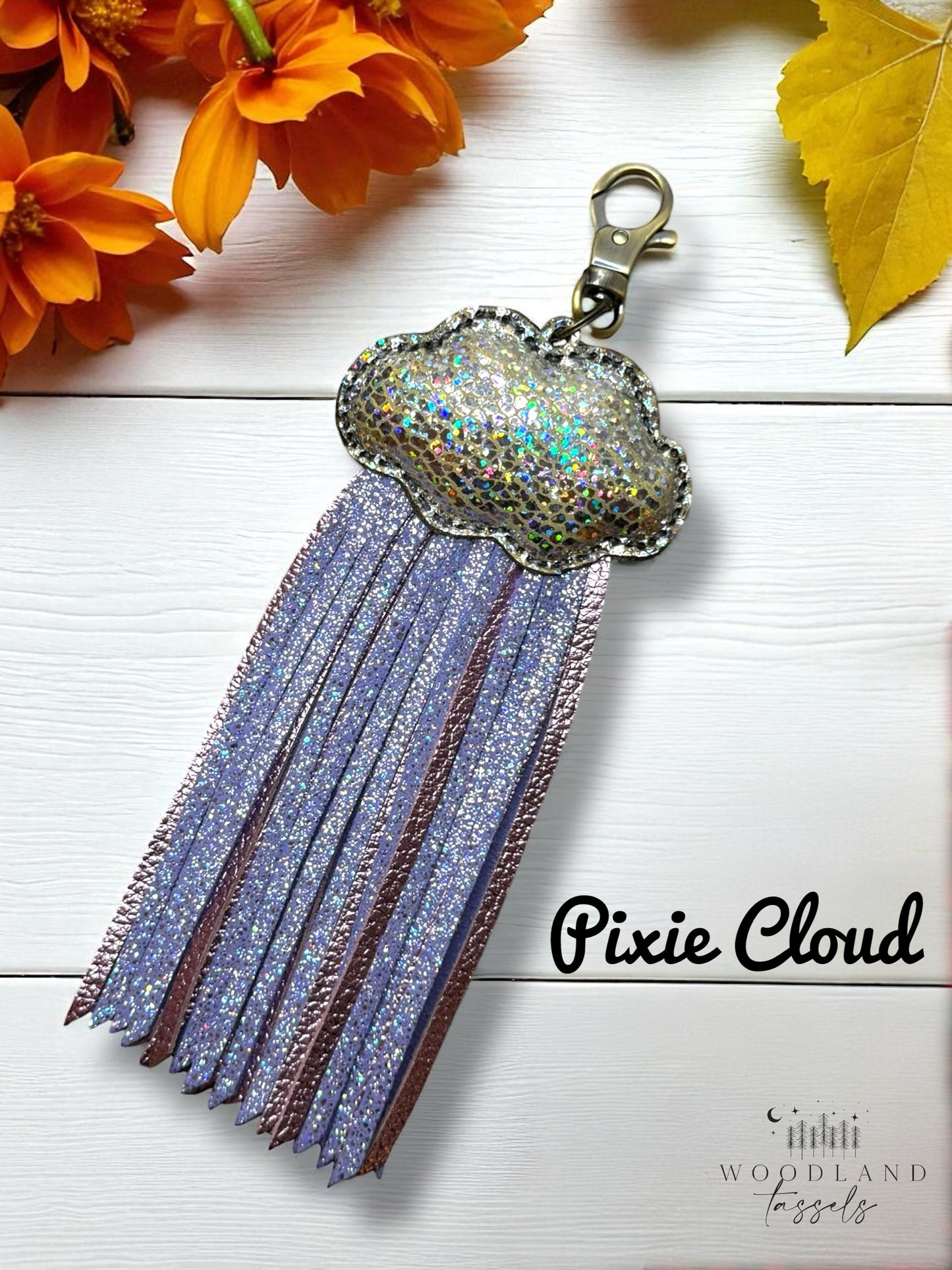 Pre Order- Puffy Cloudburst Purse Charm
