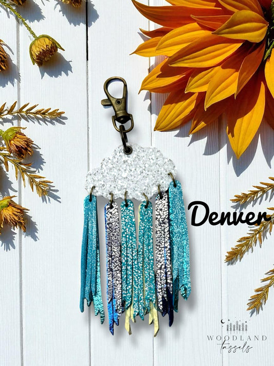 Cloudburst Purse Charm