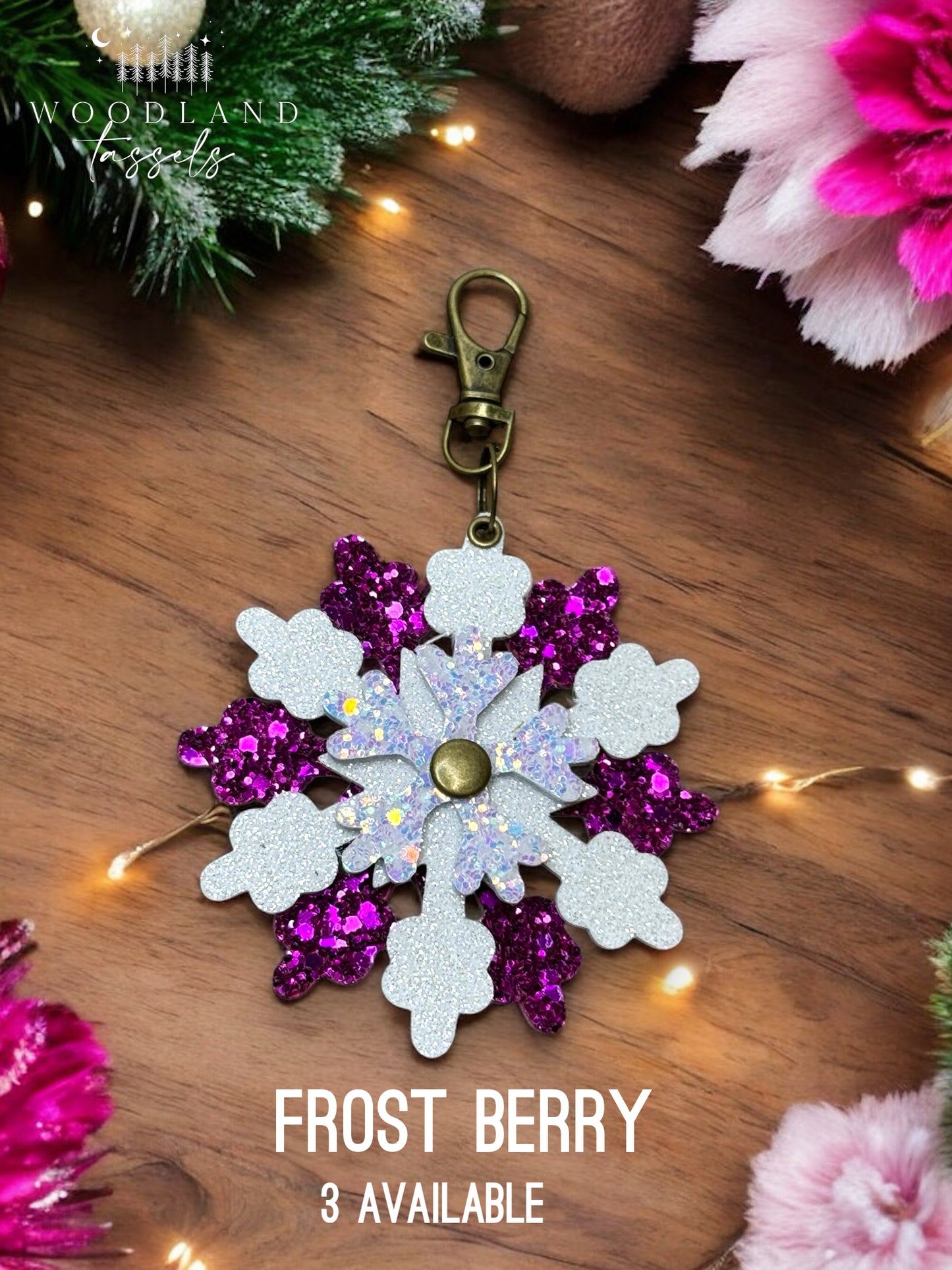 Snowflake Purse Charm Limited Edition