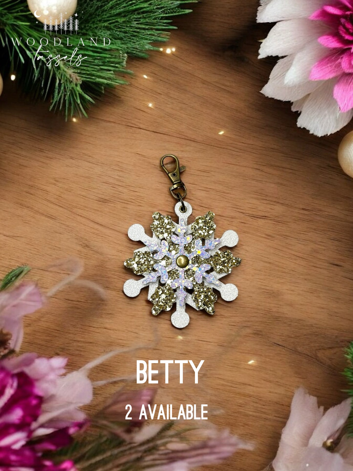 Snowflake Purse Charm Limited Edition