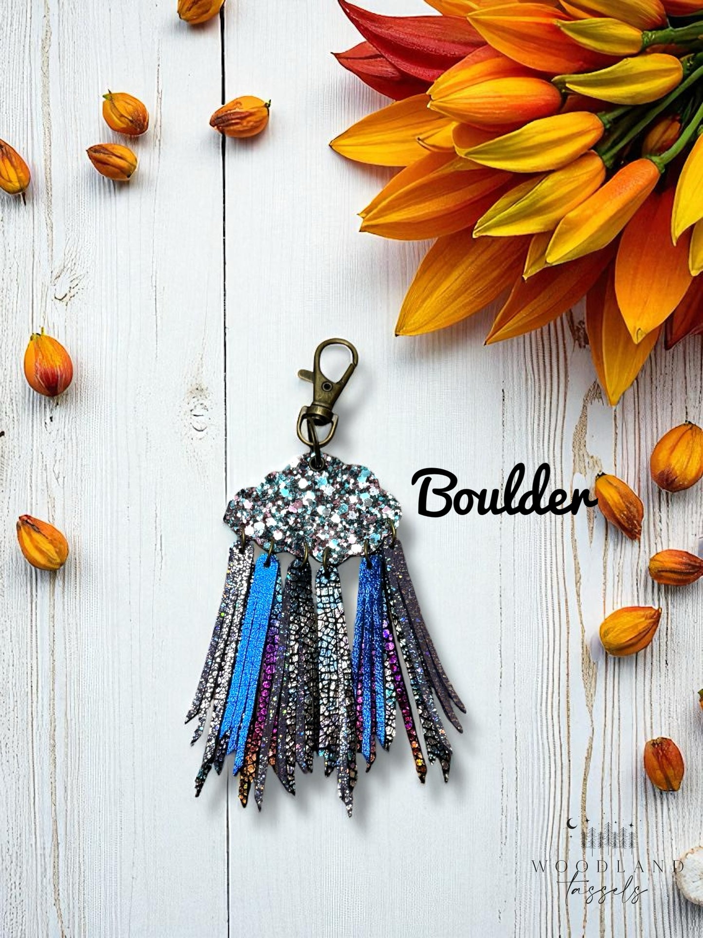 Cloudburst Purse Charm