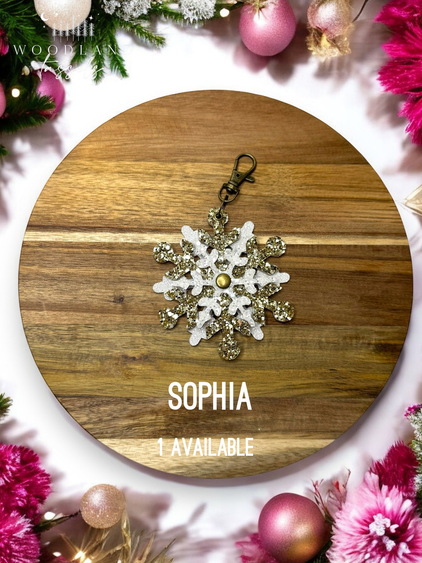 Snowflake Purse Charm Limited Edition