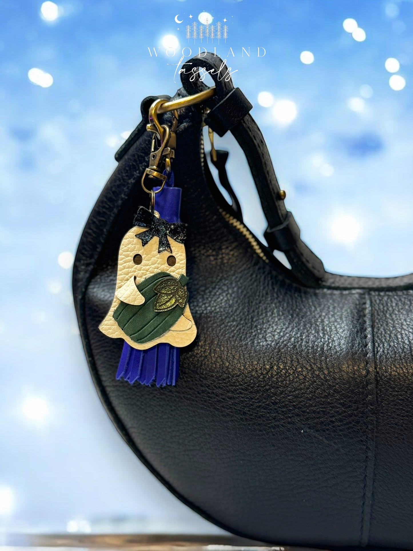 Pastel Ghostie Purse Charm