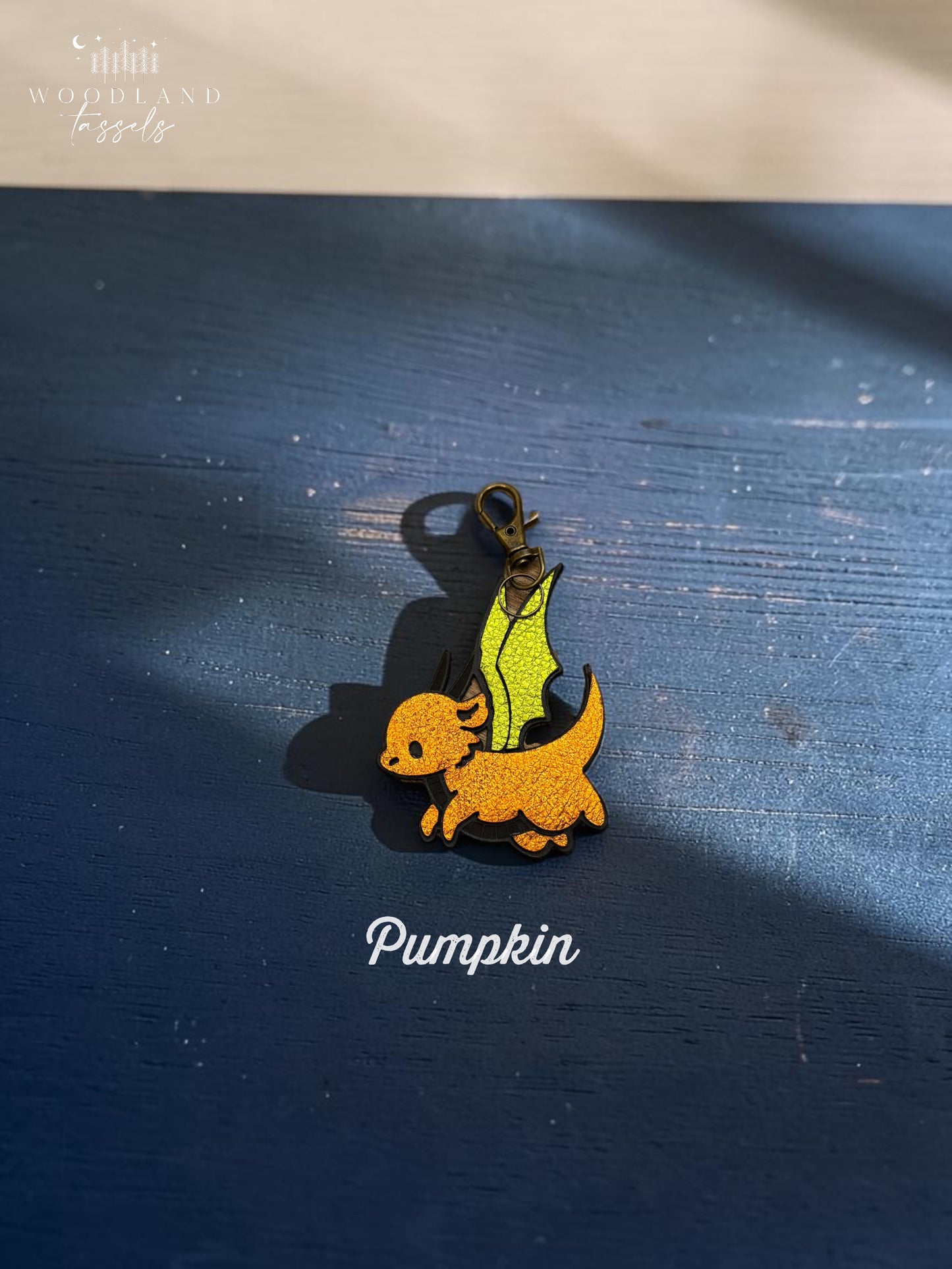Smol Dragon Leather Charm | Dragon Purse & Bag Charm