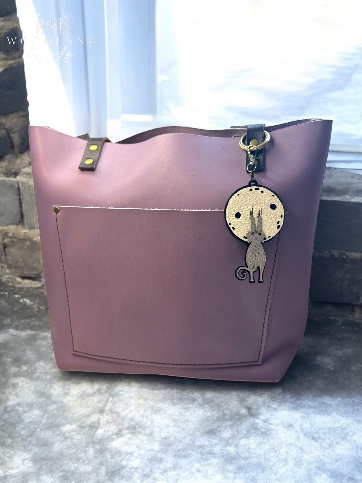 Luna Kitty Purse Charm