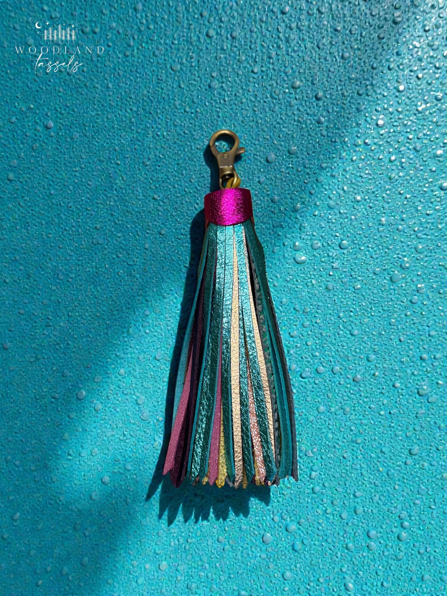 Prism Leather Tassel