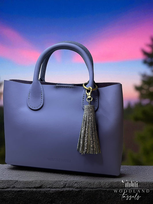 Concrete Leather Tassel