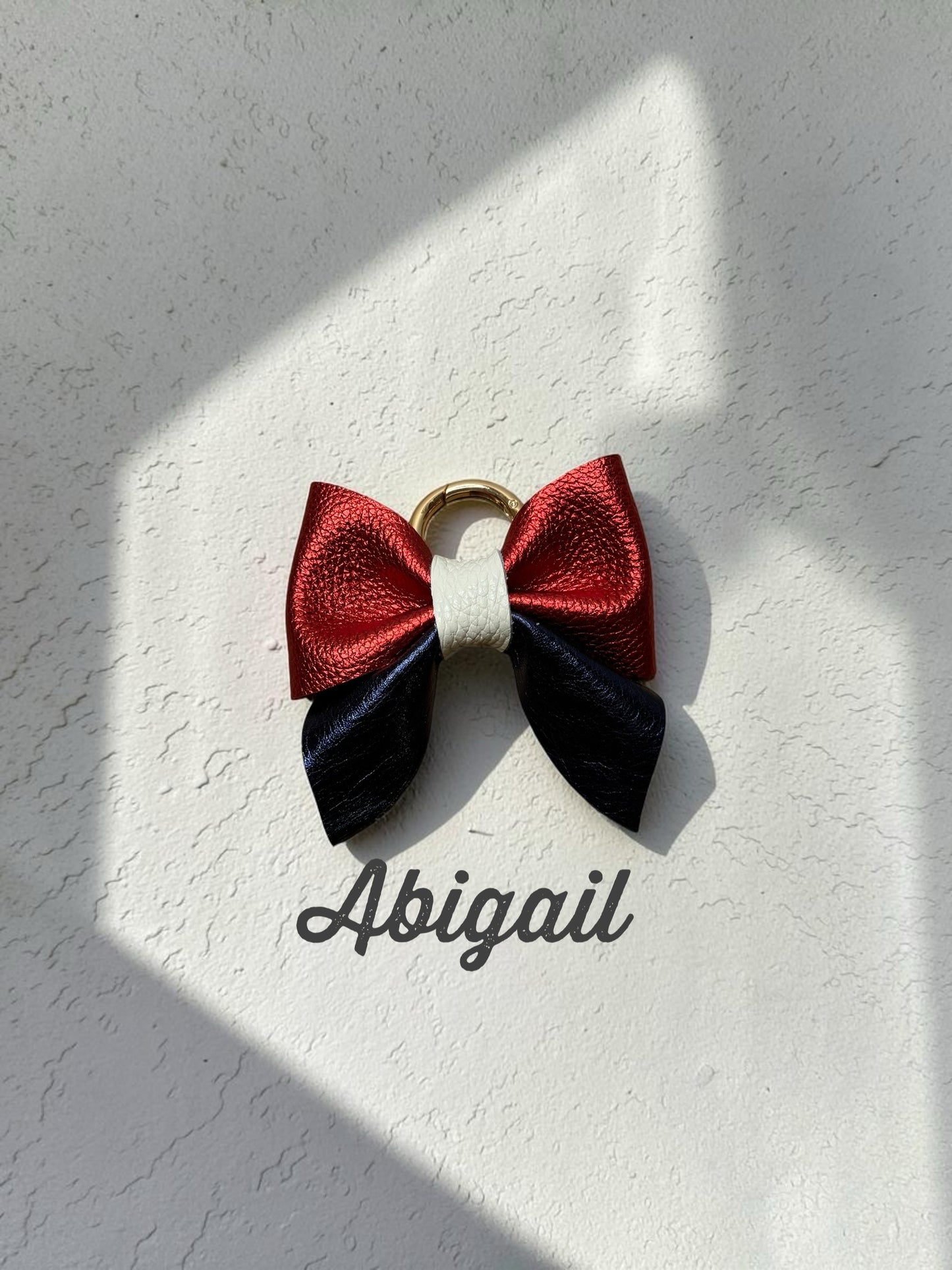 Leather Purse Bows