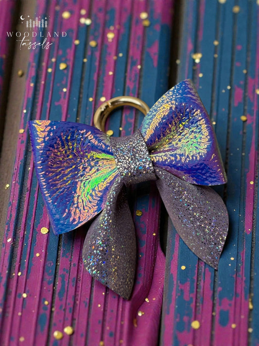 Jolene Leather Purse Bow