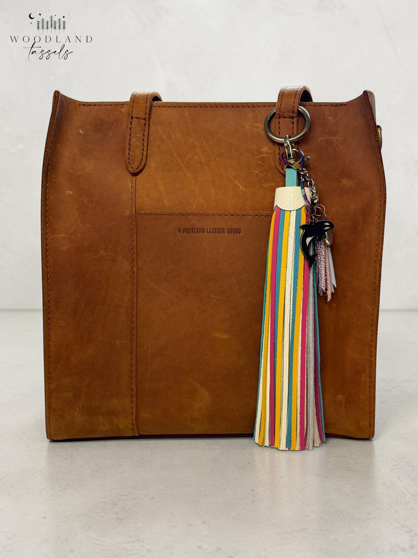 Rainbow Bright Queen Leather Tassel