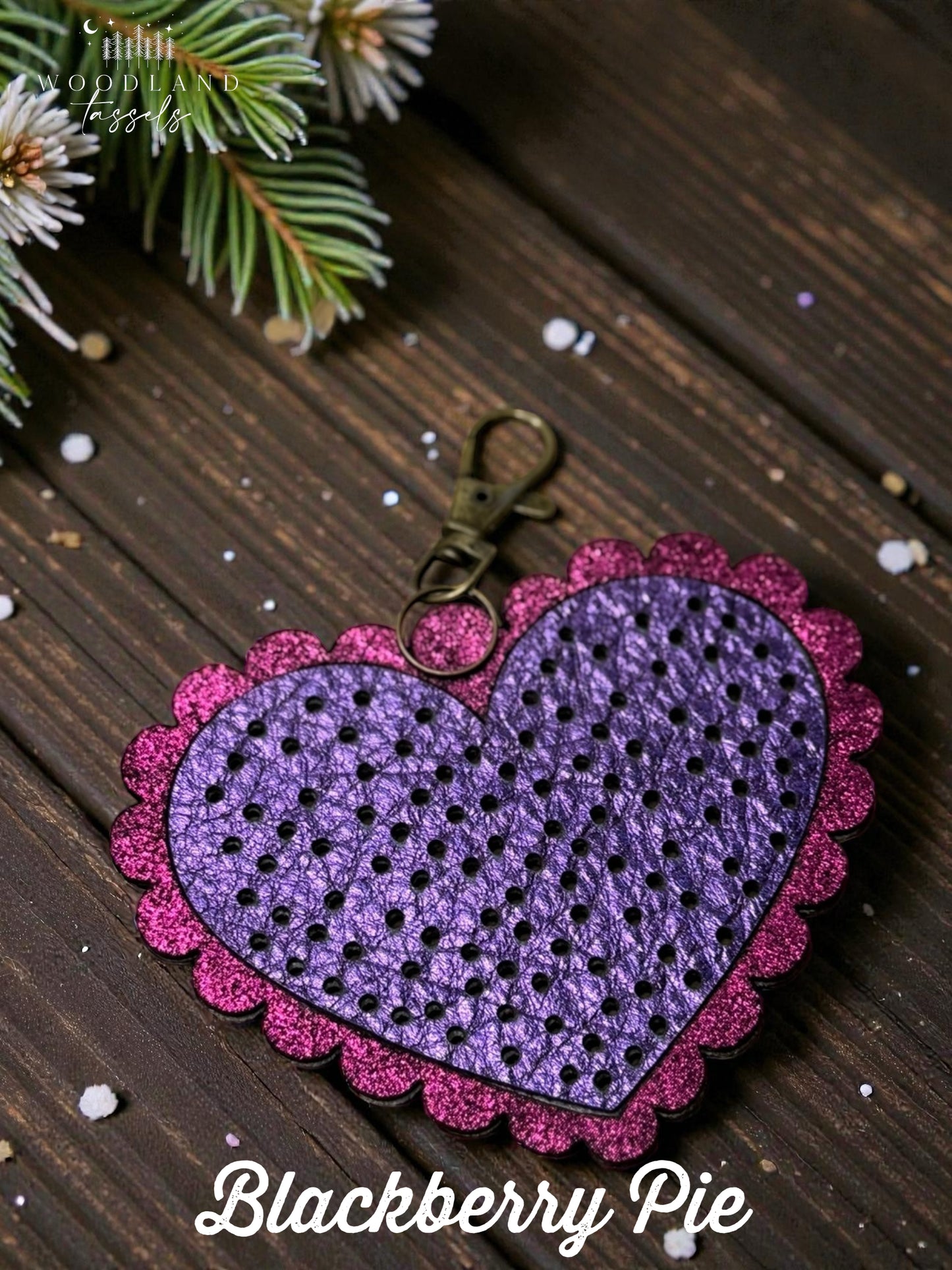 Leather Pin Keeper Charm