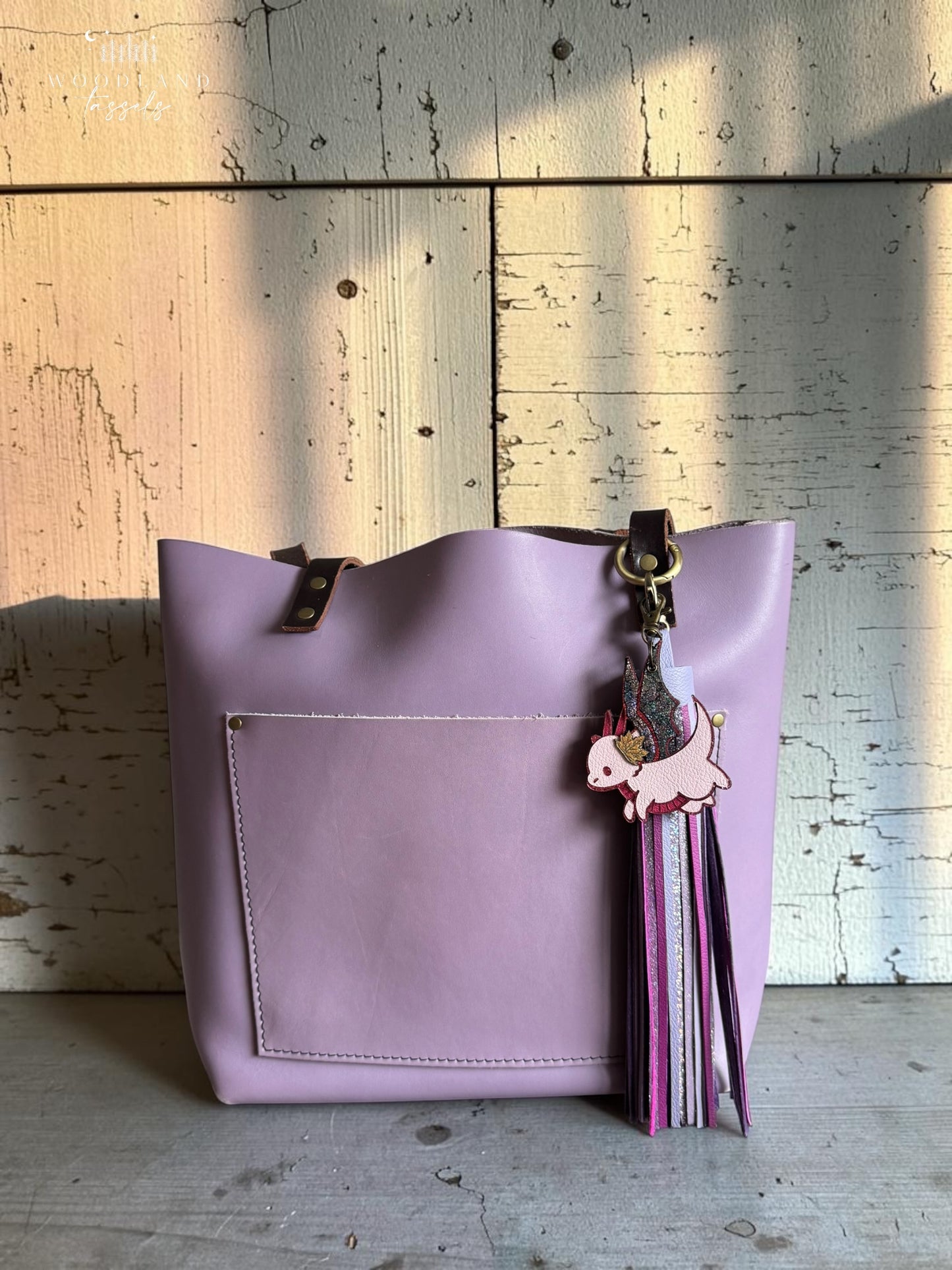 Smol Dragon Leather Charm | Dragon Purse & Bag Charm