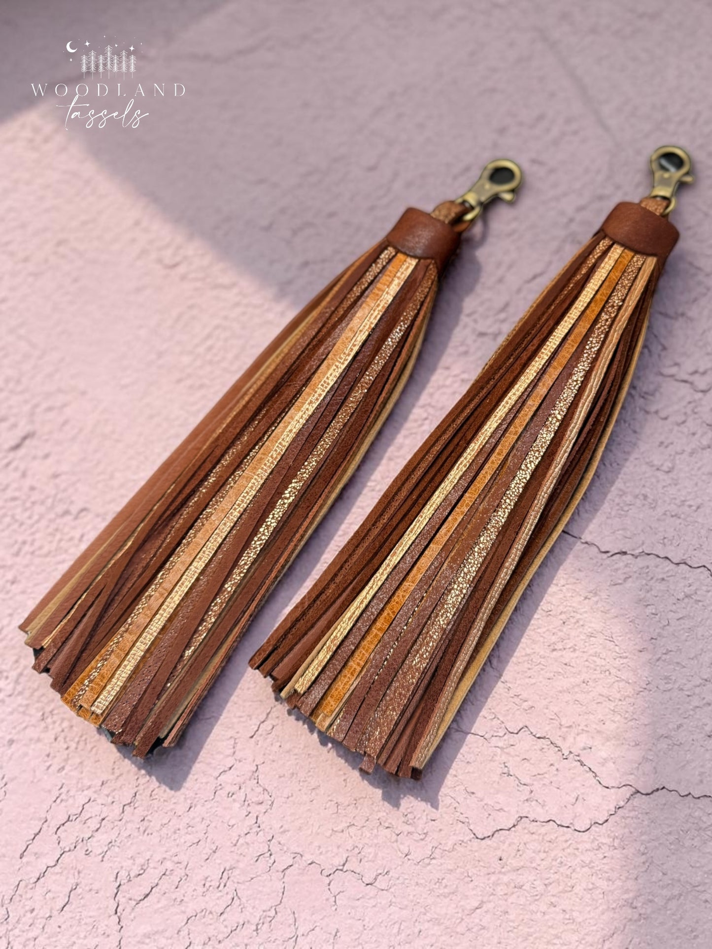 Mystic Woods Leather Tassel