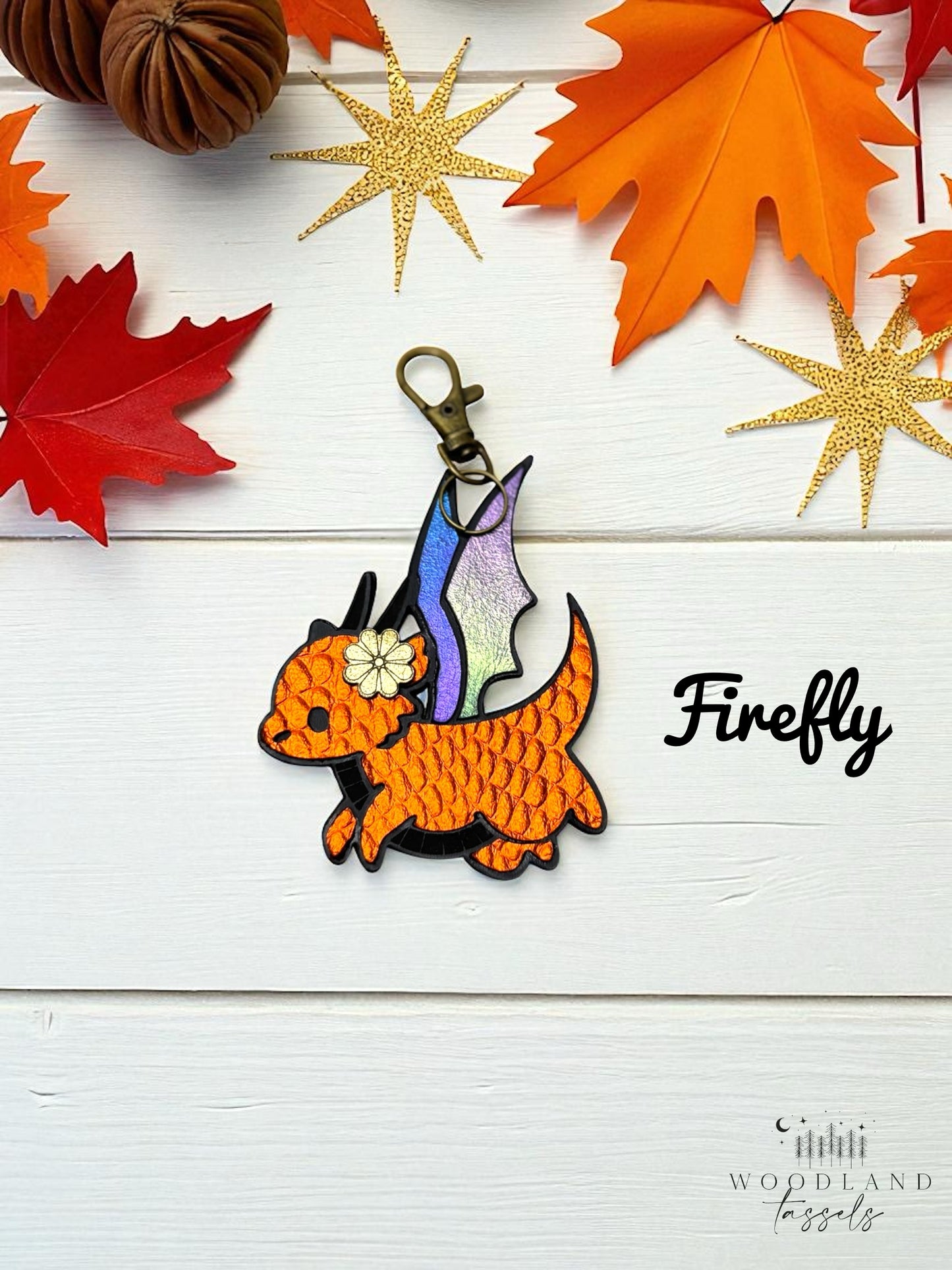 Smol Dragon Purse Charm