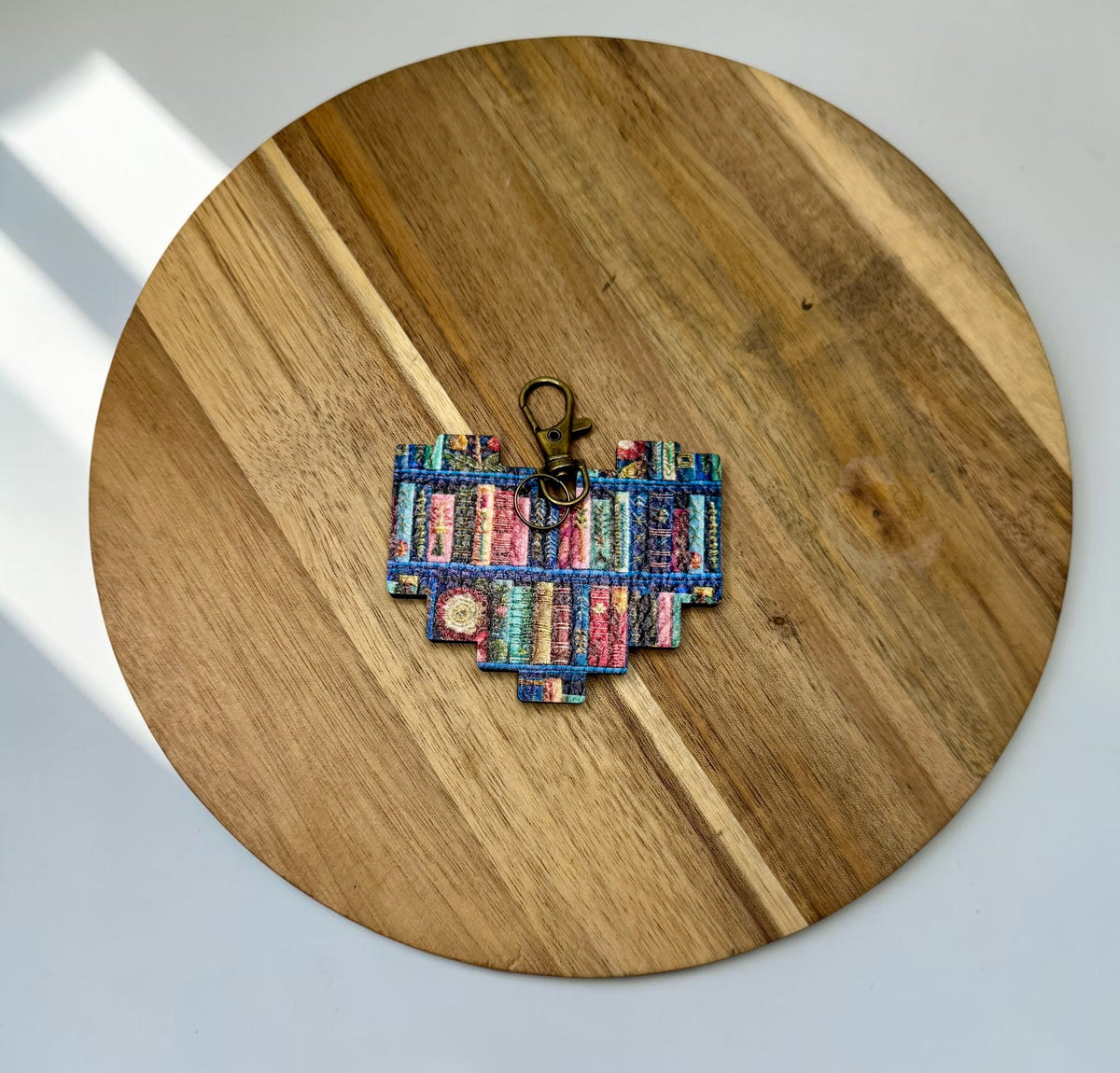 Love Story Leather Book Bag Charm
