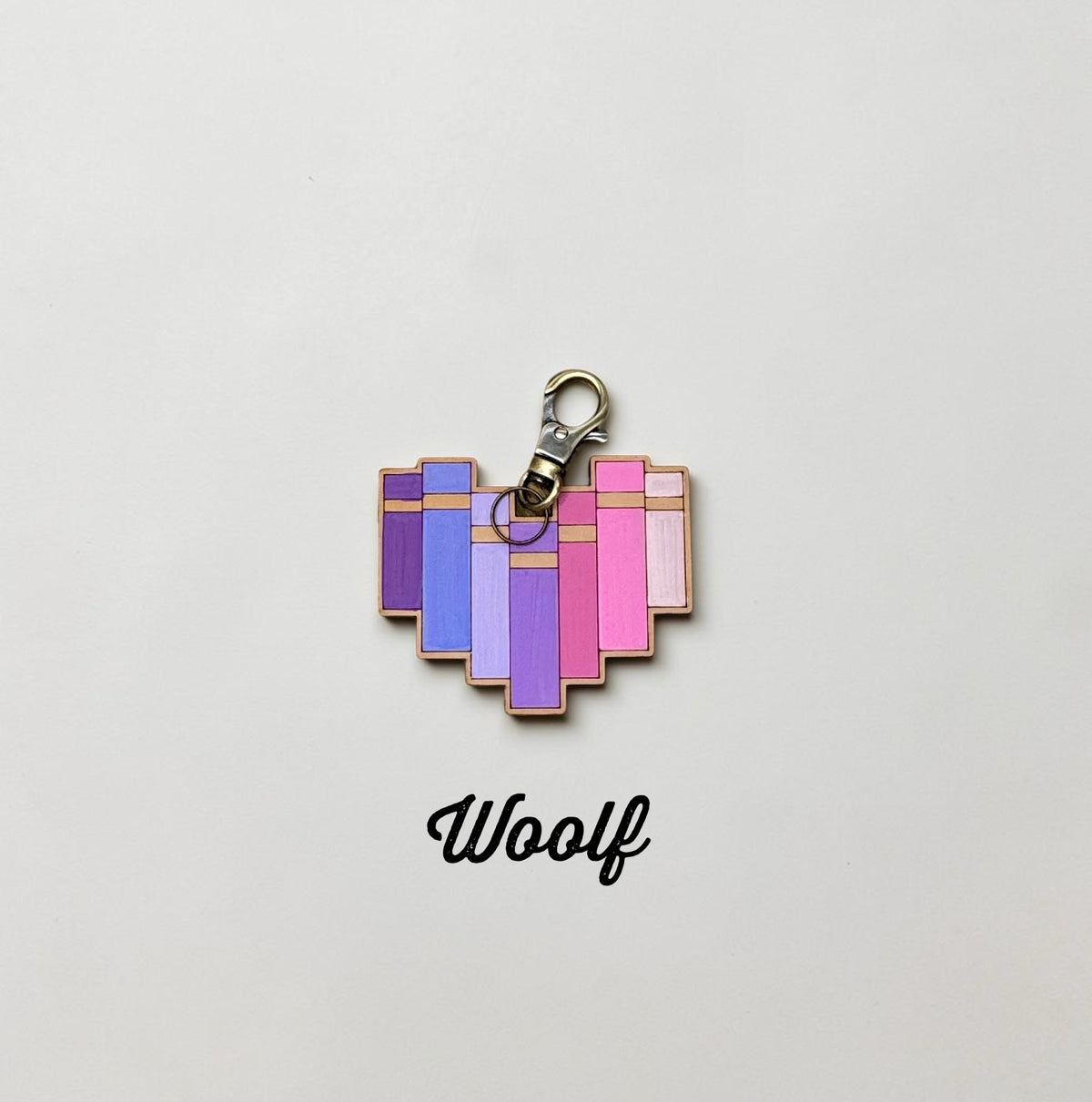 Love Story Leather Book Bag Charm