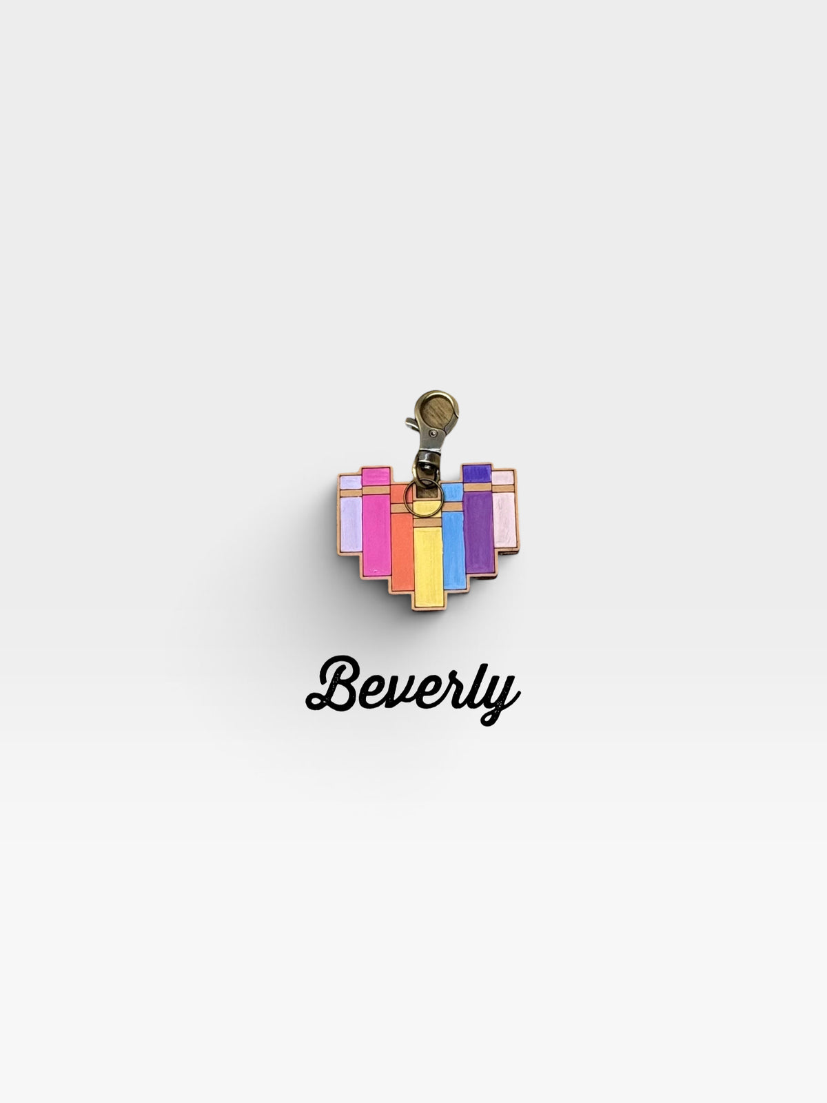 Love Story Leather Book Bag Charm