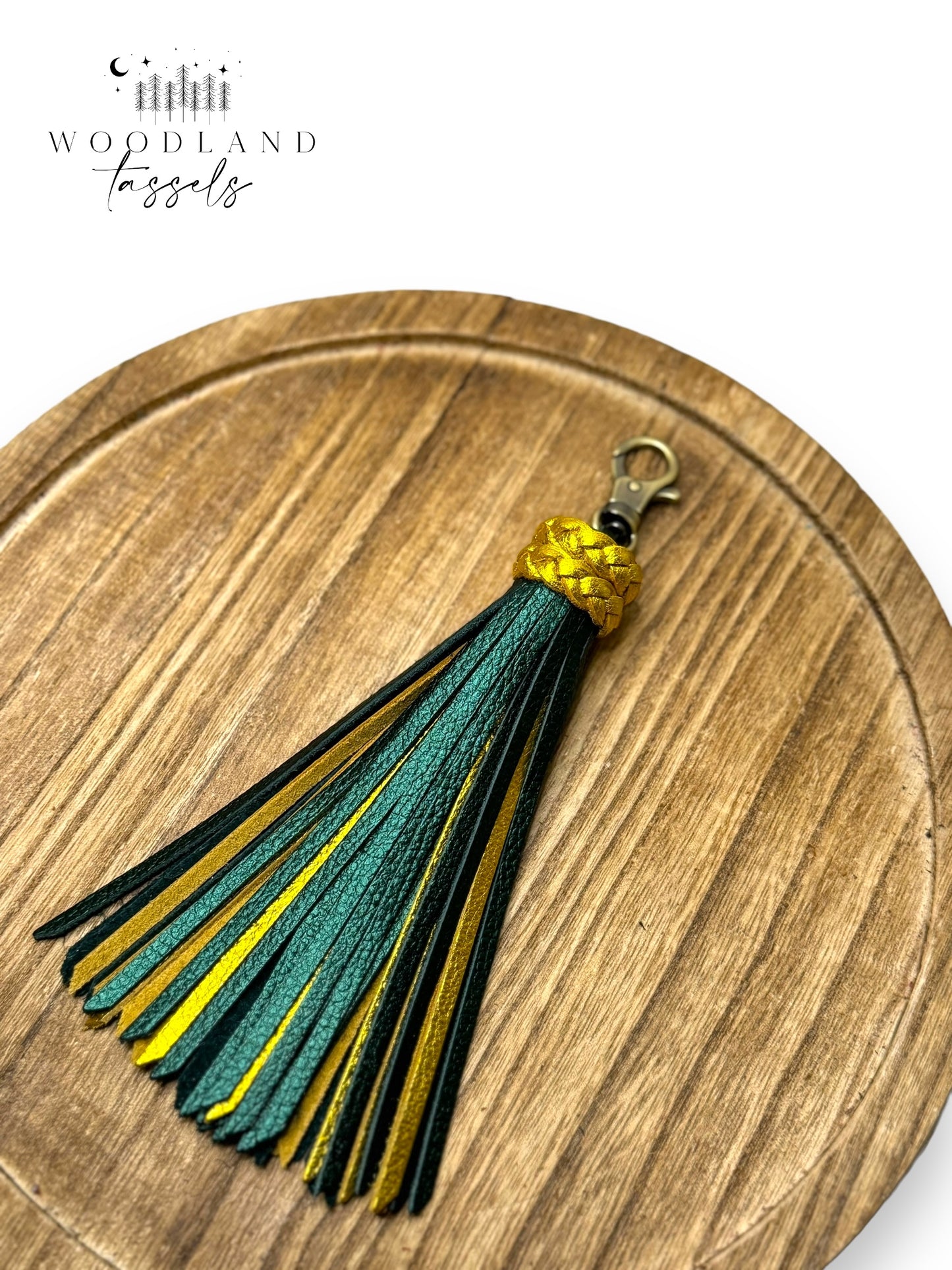 Mighty Oregon Genuine Leather Tassel