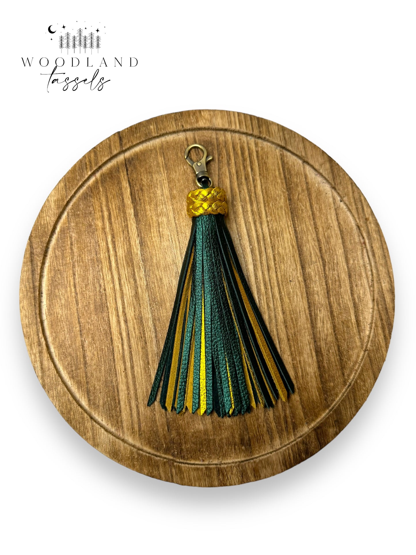 Mighty Oregon Genuine Leather Tassel